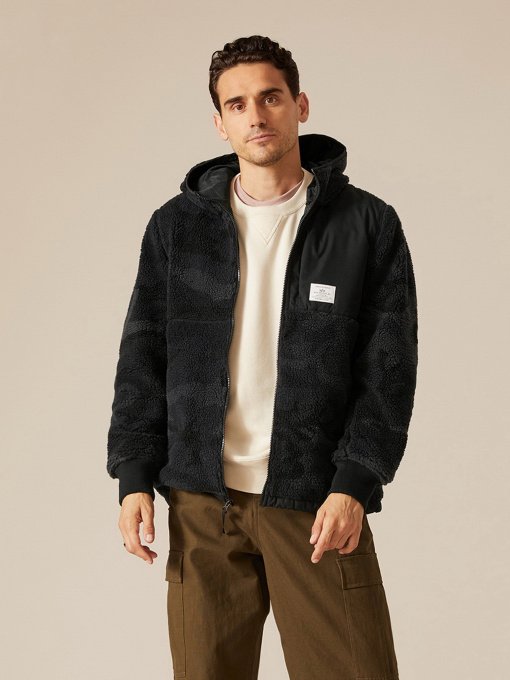 Куртки и дубленки Alpha Industries HOODED SHERPA UTILITY модель MJH51500C1_942 Фото