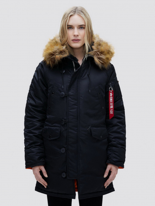 Куртки и дубленки Alpha Industries N-3B W Parka модель WJN44502C1_001 Фото