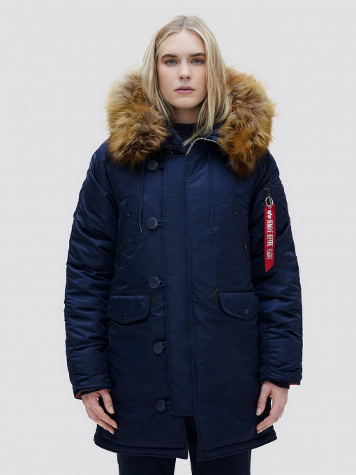 Куртки и дубленки Alpha Industries N-3B W Parka модель WJN44502C1_410 Фото