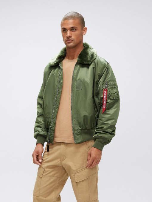 Куртки и дубленки Alpha Industries B-15 модель MJB23010C1_310 Фото