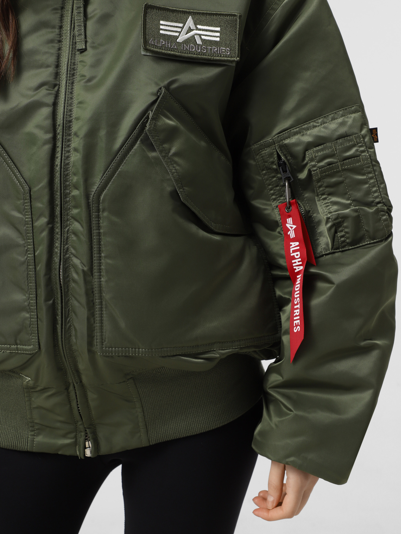 Куртки и дубленки Alpha Industries CWU 45/P Flight Jacket модель MJC22000C1_310 Фото