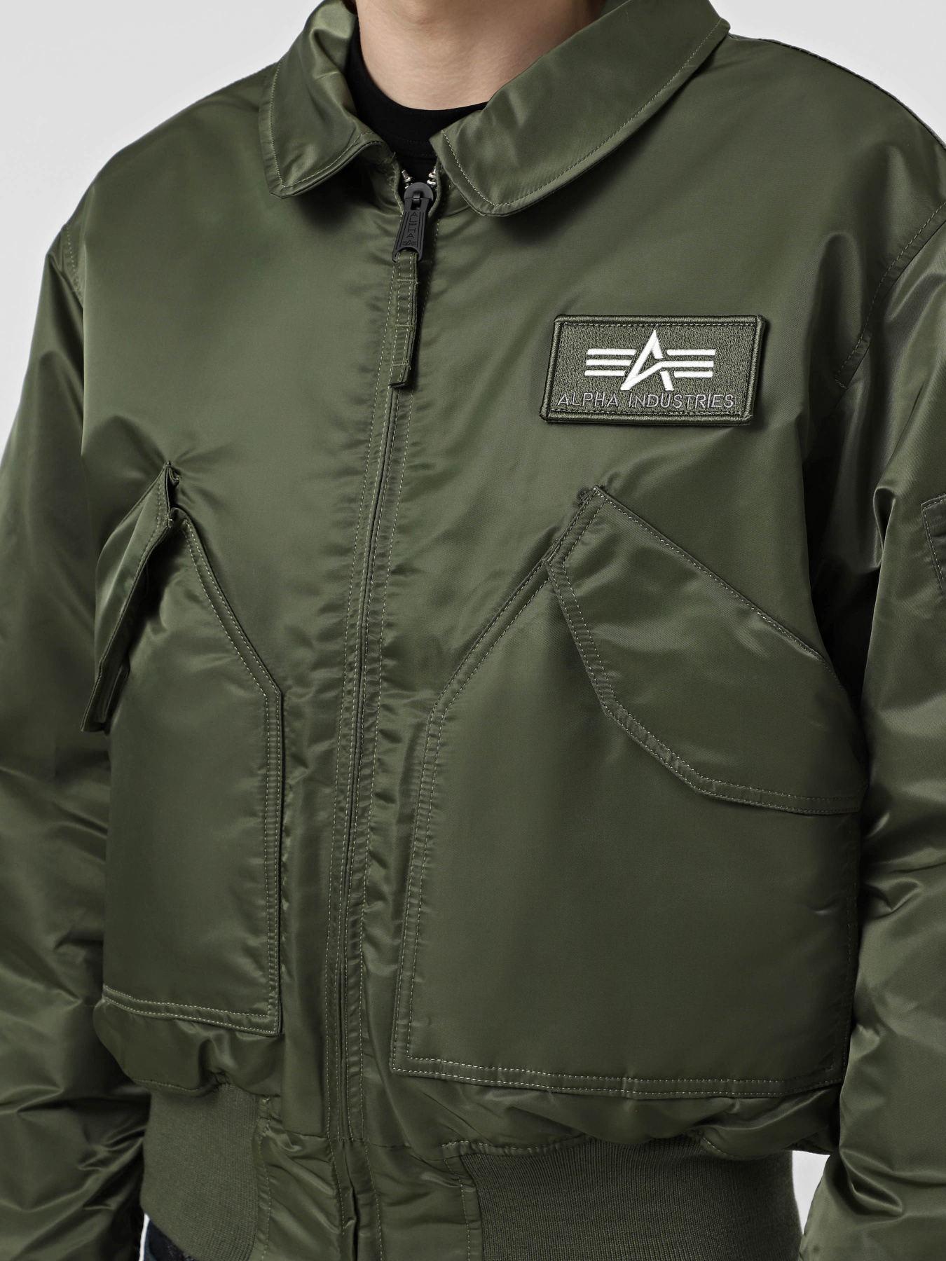 Куртки и дубленки Alpha Industries CWU 45/P Flight Jacket модель MJC22000C1_310 Фото