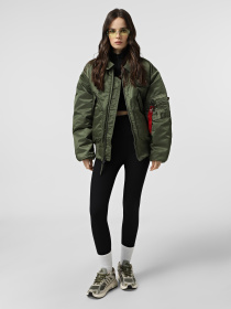 Куртки и дубленки Alpha Industries CWU 45/P Flight Jacket модель MJC22000C1_310 Фото
