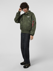 Куртки и дубленки Alpha Industries CWU 45/P Flight Jacket модель MJC22000C1_310 Фото