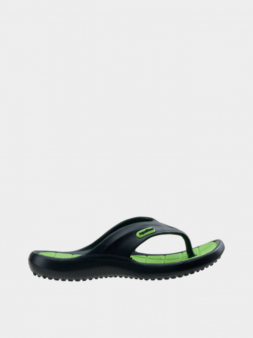 Шльопанці Aquawave модель ILAMOS JR-BLACK/GREEN Фото