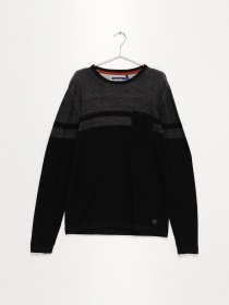 Свитры и кардиганы Blend модель 20711552_чорний комб. Фото