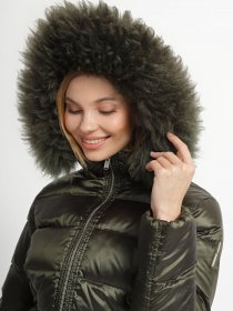 Куртки та дублянки Bomboogie модель CW106L_т.зелений Фото
