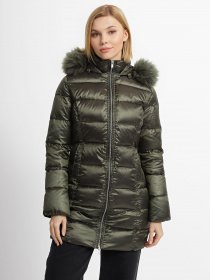 Куртки та дублянки Bomboogie модель CW106L_т.зелений Фото
