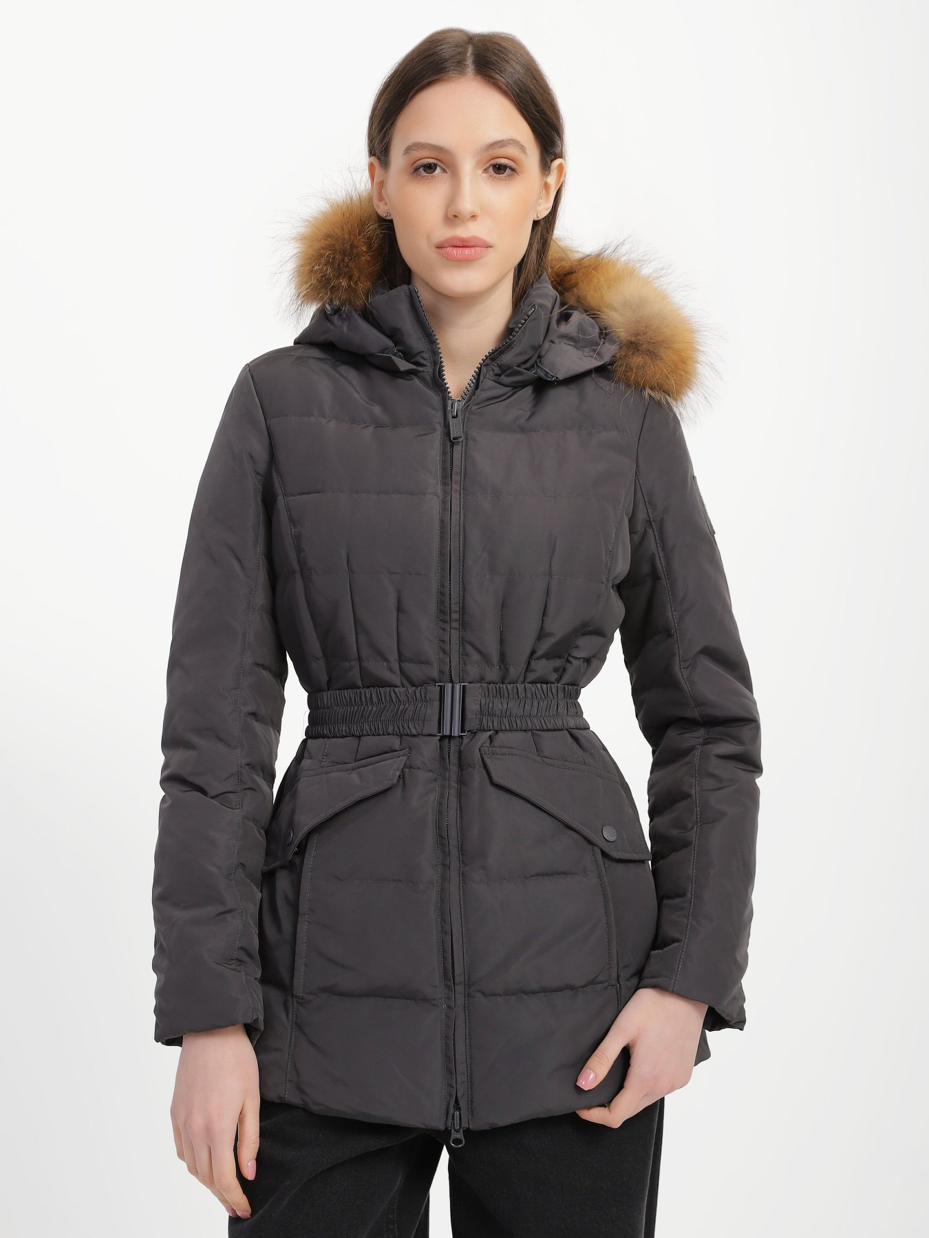 Куртки та дублянки Bomboogie модель CW795B_т.сірий Куртки та дублянки Bomboogie модель CW795B_т.сірий Фото