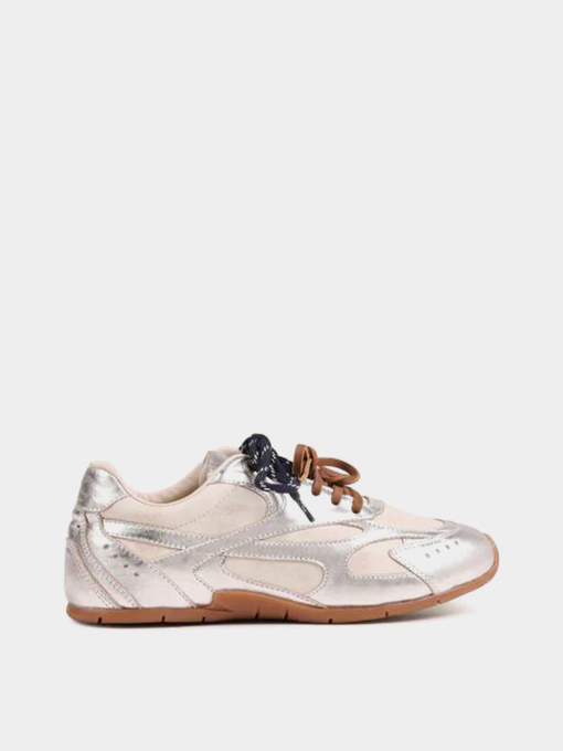 Кроссовки Bronx модель 66647-MI-3977-Silver/Off White/Blu Фото