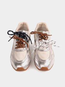 Кроссовки Bronx модель 66647-MI-3977-Silver/Off White/Blu Фото
