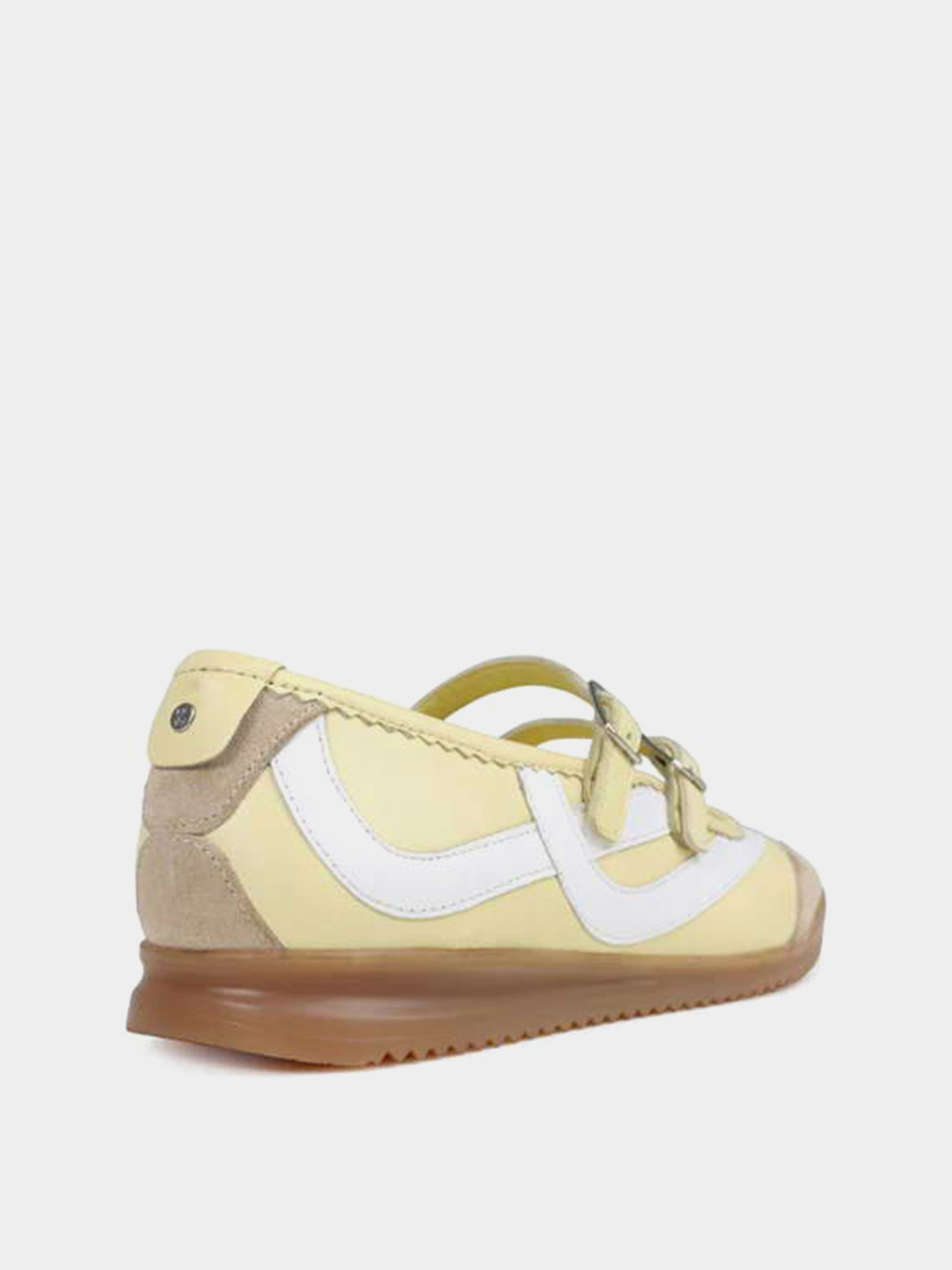 Туфли и лоферы Bronx модель 66685-UC-3905-Butter Yellow/Off Wh Фото