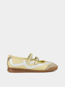 Туфли и лоферы Bronx модель 66685-UC-3905-Butter Yellow/Off Wh Фото