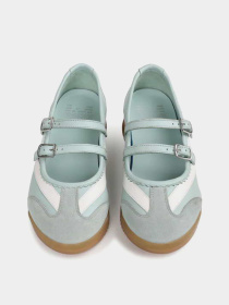 Туфли и лоферы Bronx модель 66685-UC-3906-Fresh Mint/Off Wh Фото