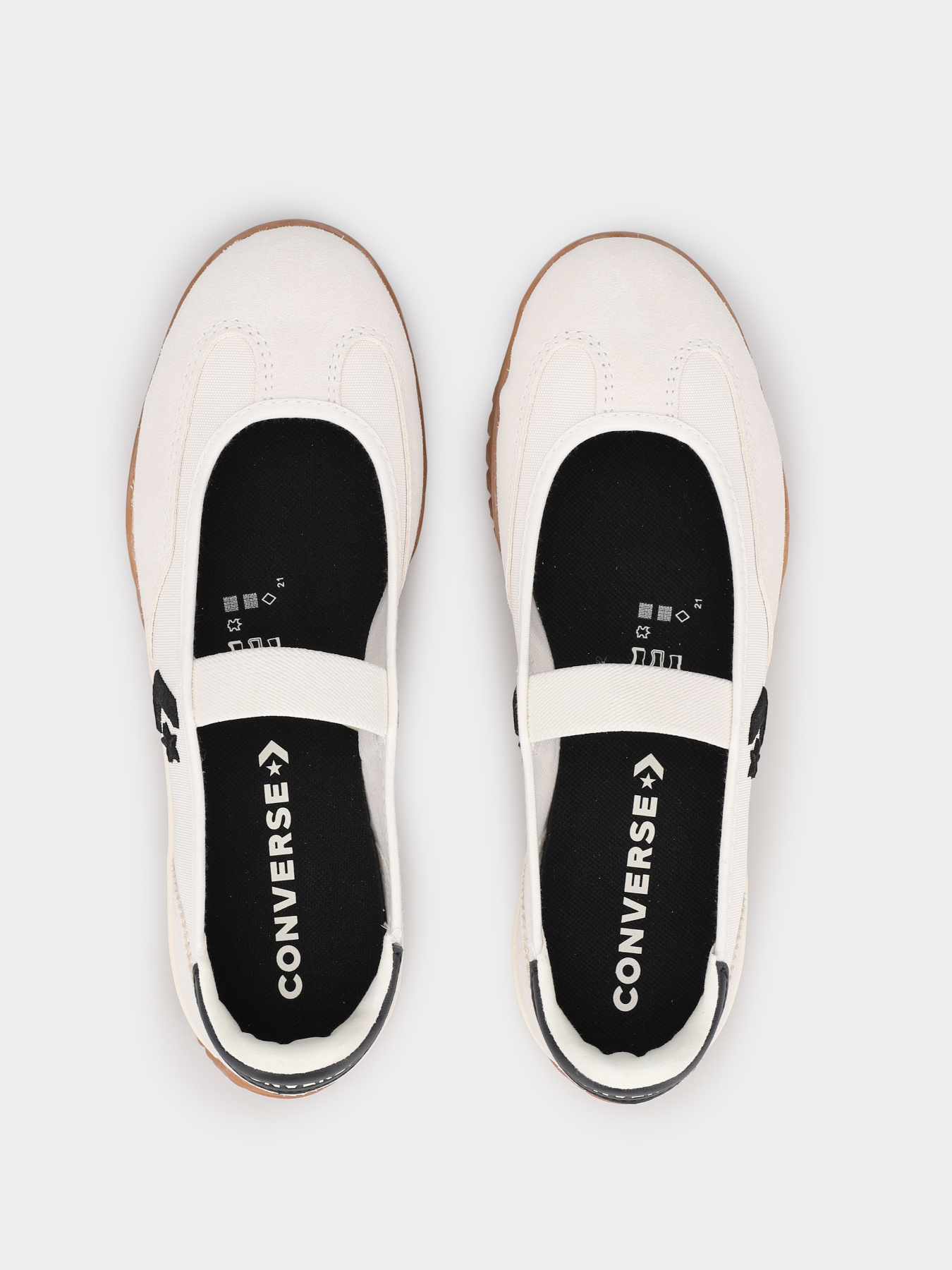 Туфли и лоферы CONVERSE RUN STAR TRAINER BALLET FLAT модель A16250C Фото