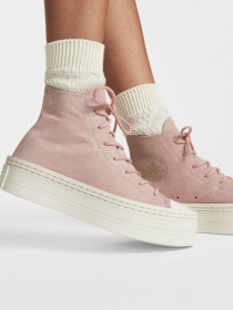 Кеды CONVERSE Chuck Taylor All Star Modern Lift Platform Mono Suede модель A04663C Фото