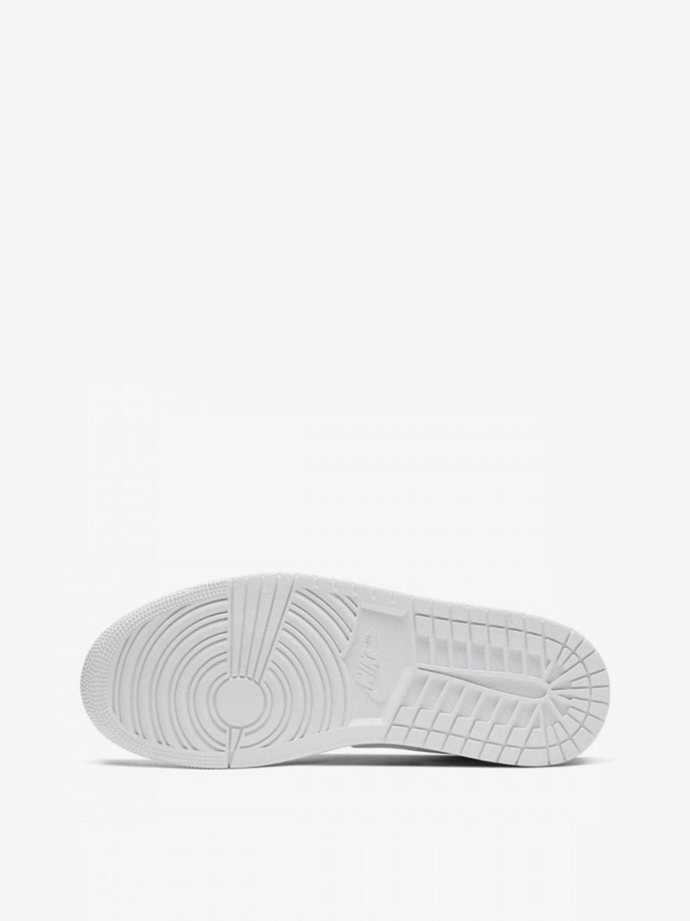 Кеди NIKE Air Jordan 1 Mid Triple White 2.0 модель 554724-130 Кеди NIKE Air Jordan 1 Mid Triple White 2.0 модель 554724-130 Фото