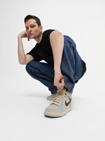 Кеды NIKE DUNK HI RETRO SE модель FJ4191-200 Фото
