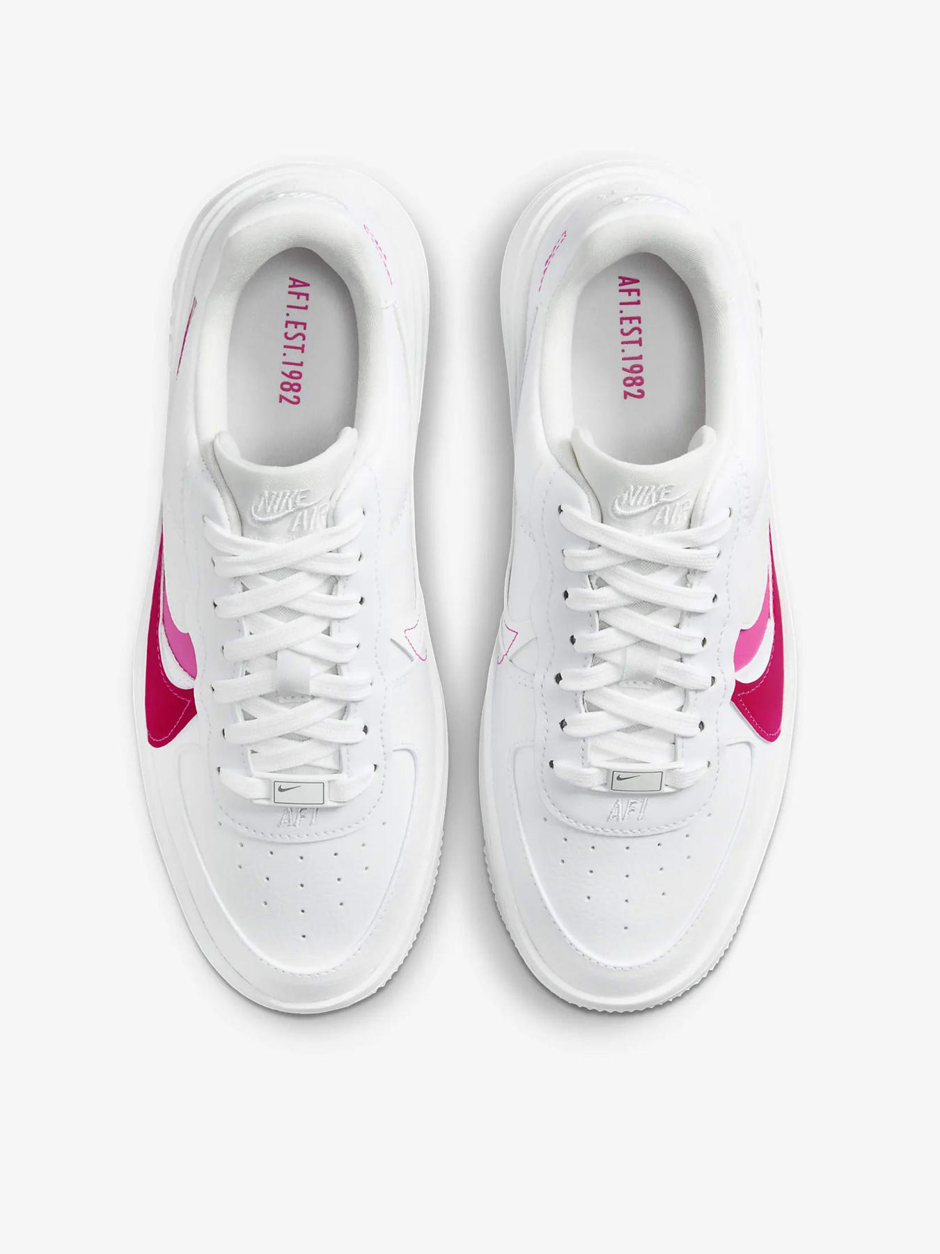 Кеды NIKE Air Force 1 Plt.Af.Orm модель FJ2986-100 Кеды NIKE Air Force 1 Plt.Af.Orm модель FJ2986-100 Фото