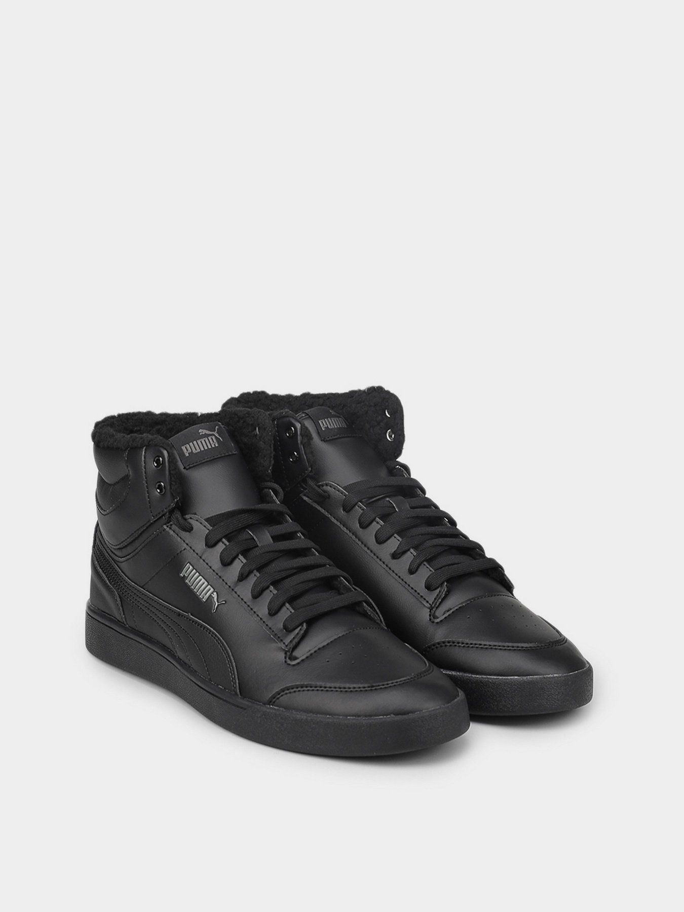 Кеды PUMA Shuffle Mid Fur модель 38321202 Фото