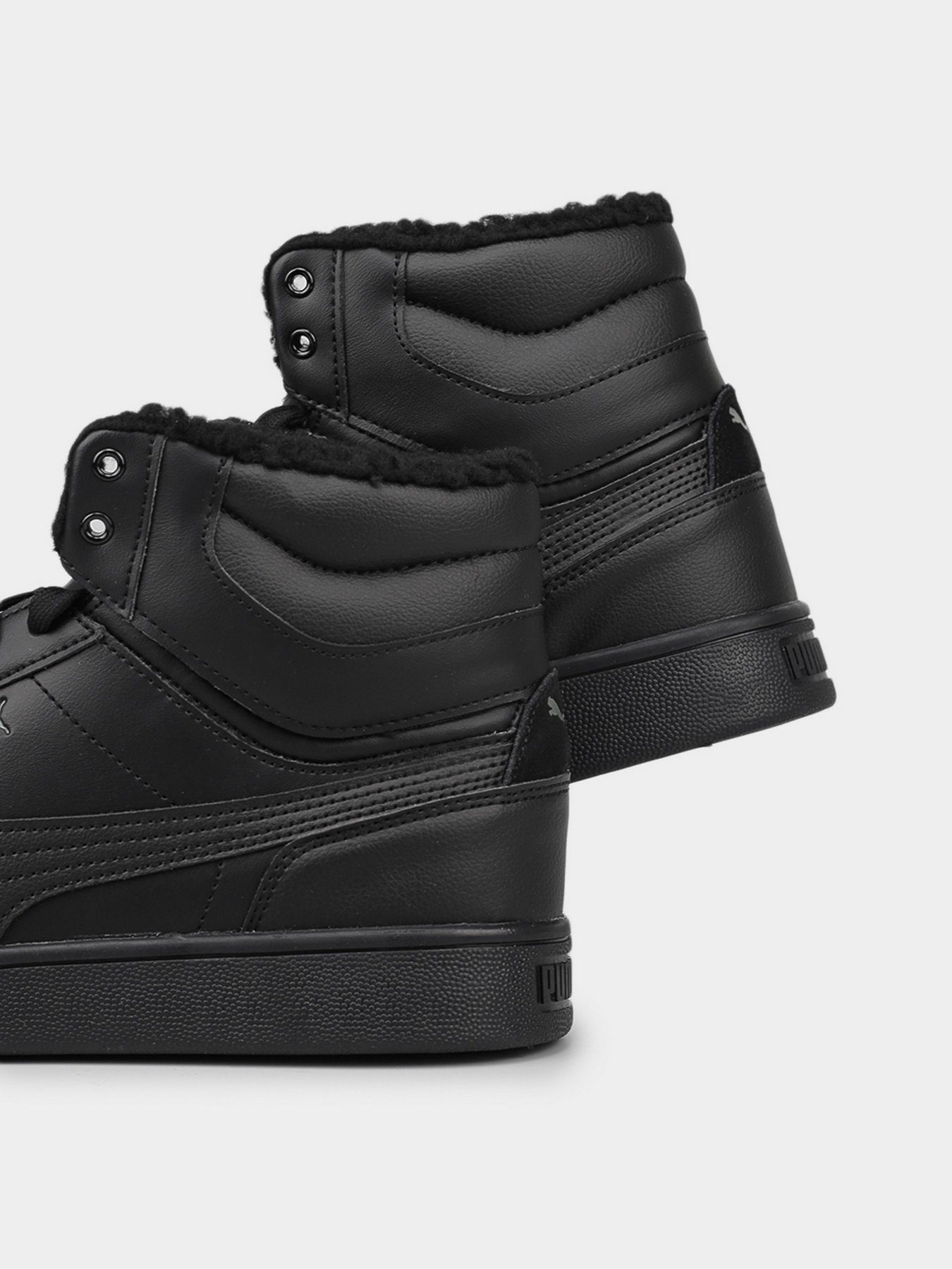 Кеды PUMA Shuffle Mid Fur модель 38321202 Фото
