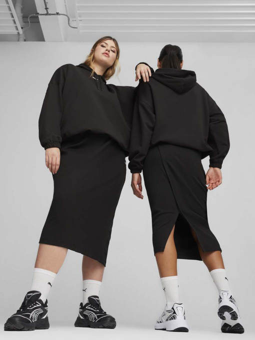 Спідниці PUMA CLASSICS RIBBED MIDI модель 62426501 Фото