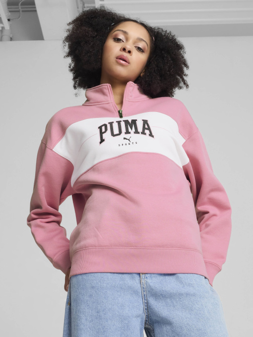 Худі та світшоти PUMA SQUAD QUARTER-ZIP модель 68154348 Фото