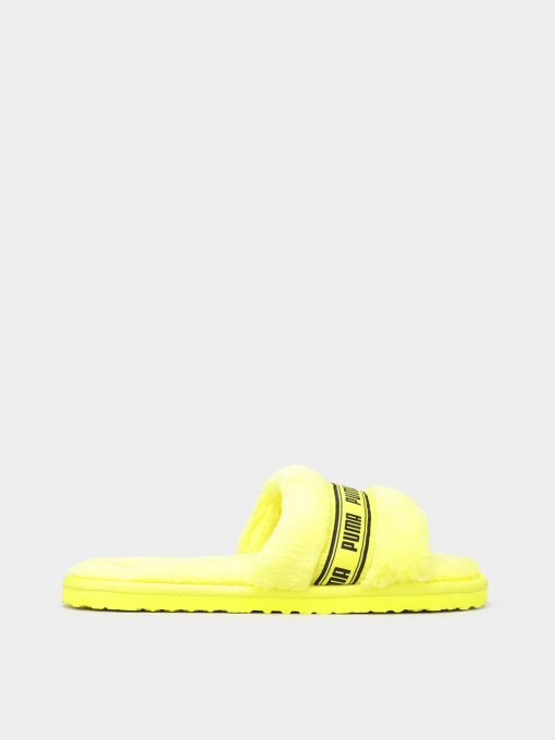 Тапки PUMA FLUFF WOMEN'S SLIDE модель 38493704 Фото