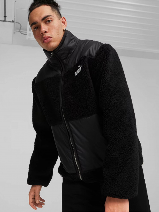 Куртки и дубленки PUMA Sherpa Hybrid модель 67538501 Фото