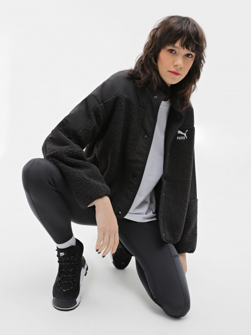 Куртки та дублянки PUMA Classics Sherpa модель 62169101 Фото