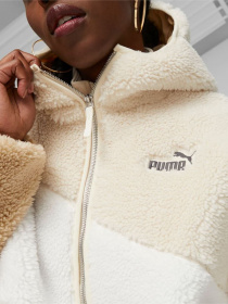Куртки та дублянки PUMA Big Cat Hooded Sherpa модель 67537087 Фото