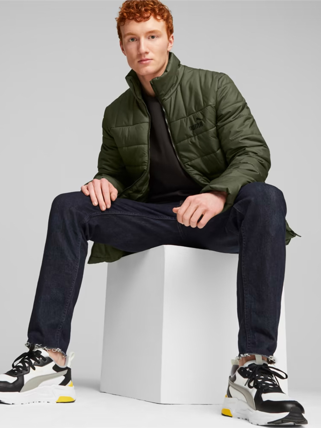 Куртки и дубленки PUMA Essentials+ Padded модель 84934931 Фото