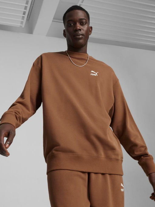 Худи и свитшоты PUMA BETTER CLASSICS RELAXED CREW модель 62424481 Фото