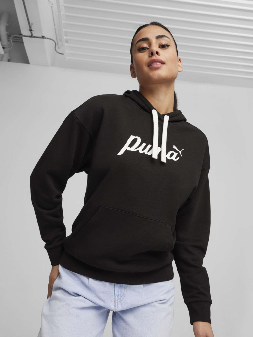 Худи и свитшоты PUMA ESSENTIALS+ SCRIPT модель 67934801 Фото