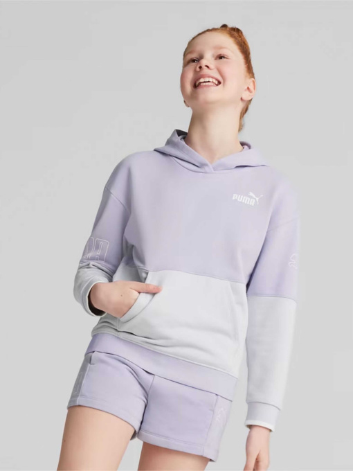 Худи и свитшоты PUMA POWER COLOUR BLOCK модель 67354925 Фото