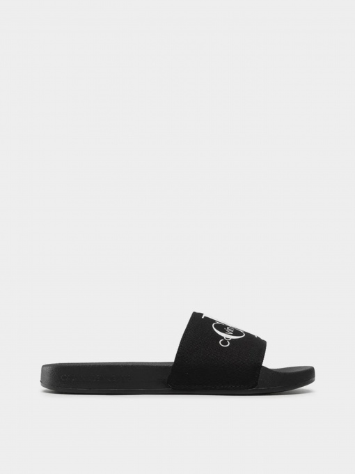 Шльопанці Calvin Klein Slide Monogram Co модель YW0YW00103-BDS Фото