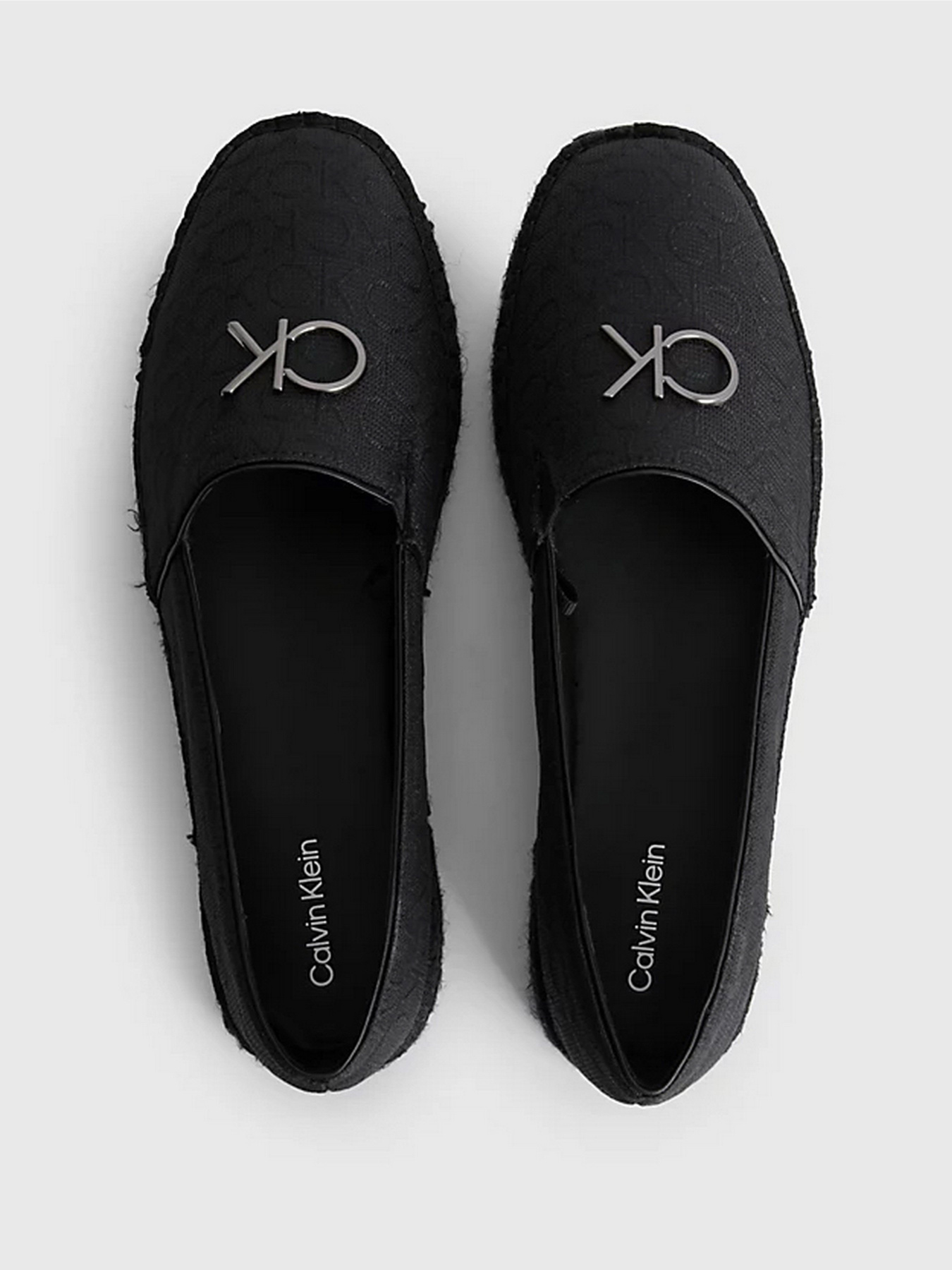 Сліпони та мокасини Calvin Klein Espadrille W/Hw модель HW0HW01458-0GN Сліпони та мокасини Calvin Klein Espadrille W/Hw модель HW0HW01458-0GN Фото