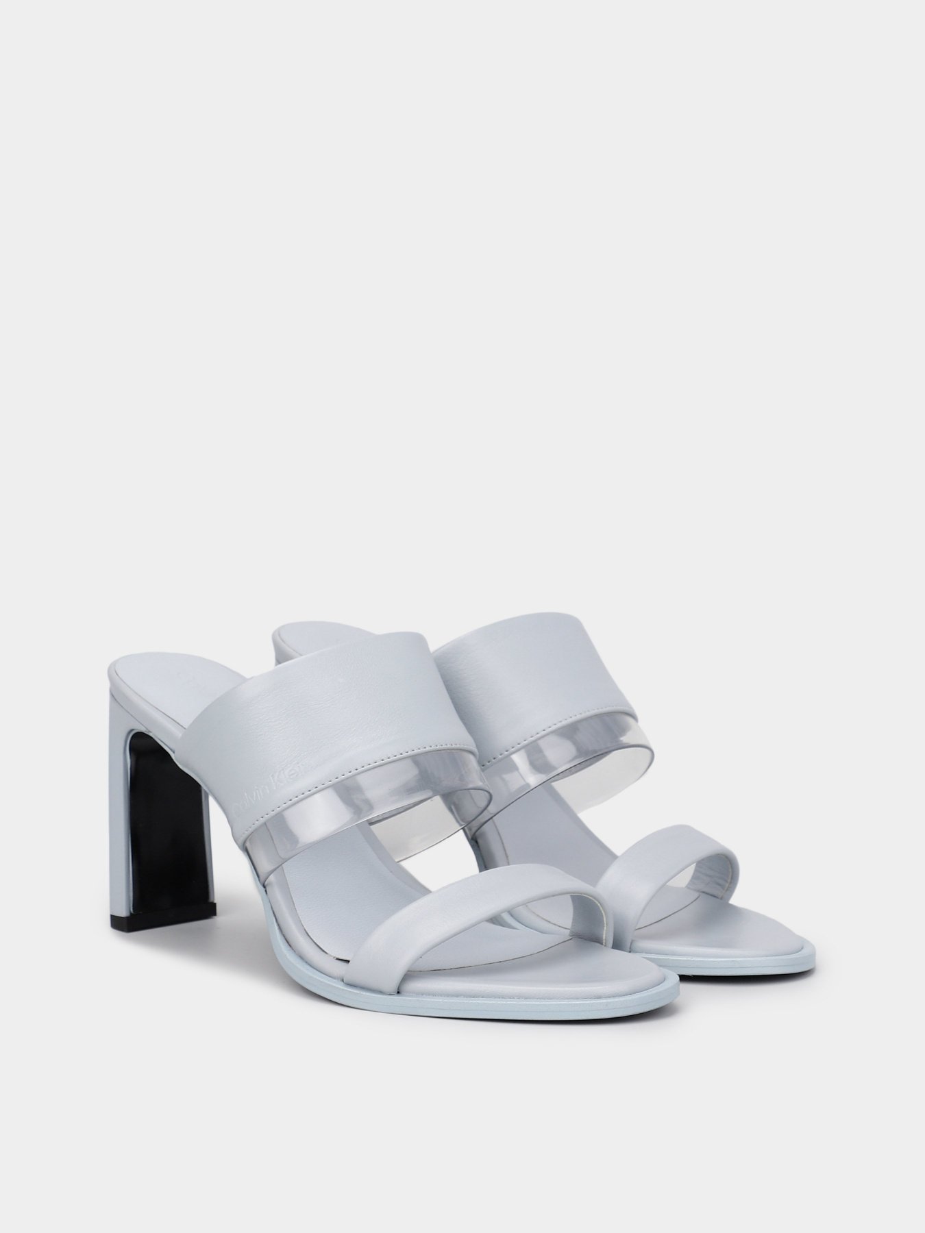 Шлёпанцы Calvin Klein Curved Stiletto Sandal 80 модель HW0HW01461-DYI Фото