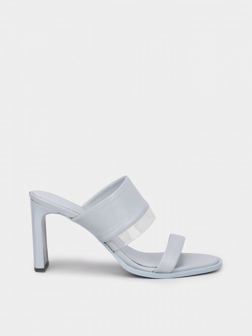 Шльопанці Calvin Klein Curved Stiletto Sandal 80 модель HW0HW01461-DYI Фото
