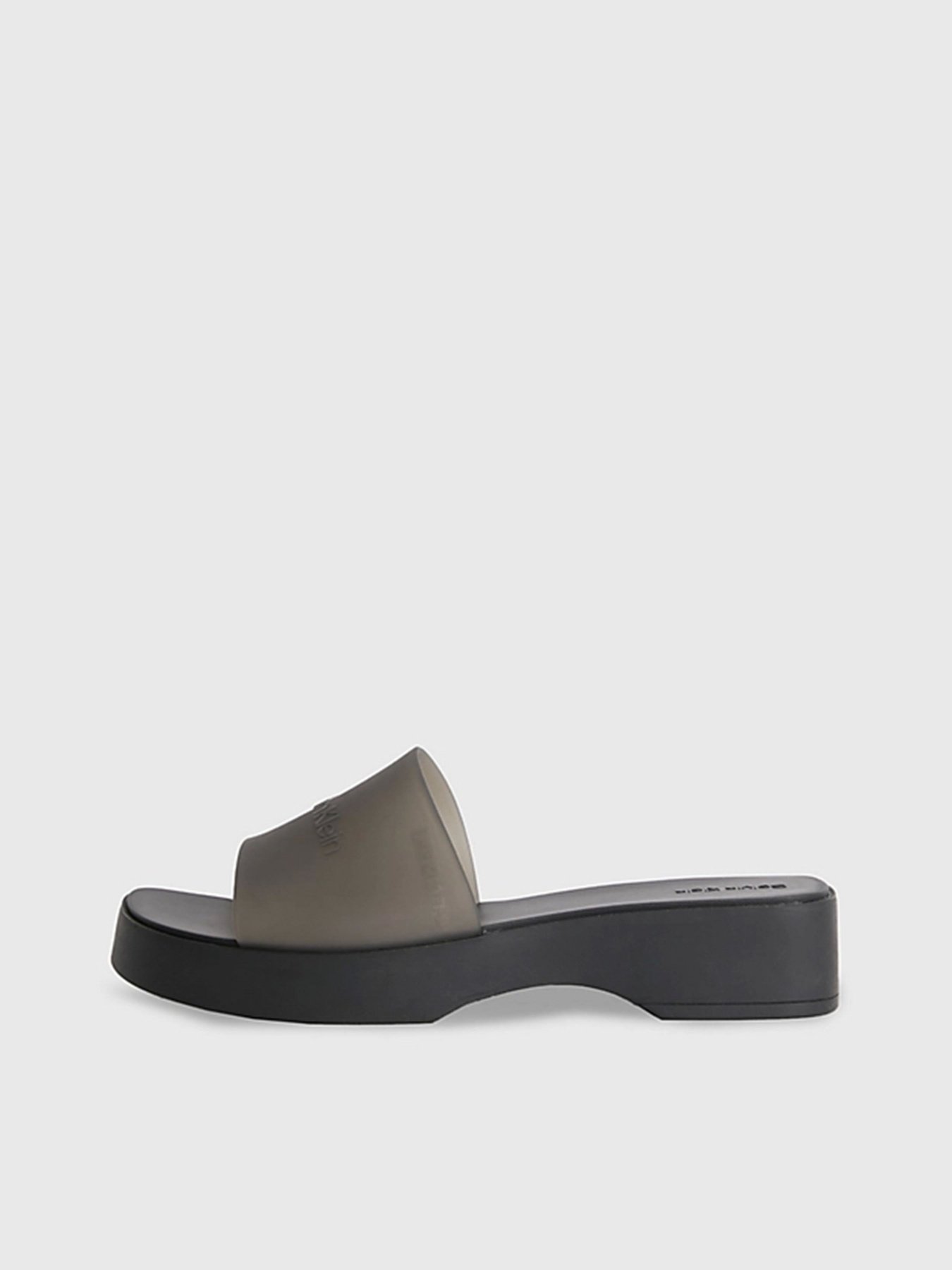 Шлёпанцы Calvin Klein Wedge Slide-Transp модель HW0HW01514-BEH Фото