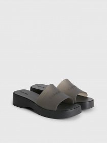 Шлёпанцы Calvin Klein Wedge Slide-Transp модель HW0HW01514-BEH Фото