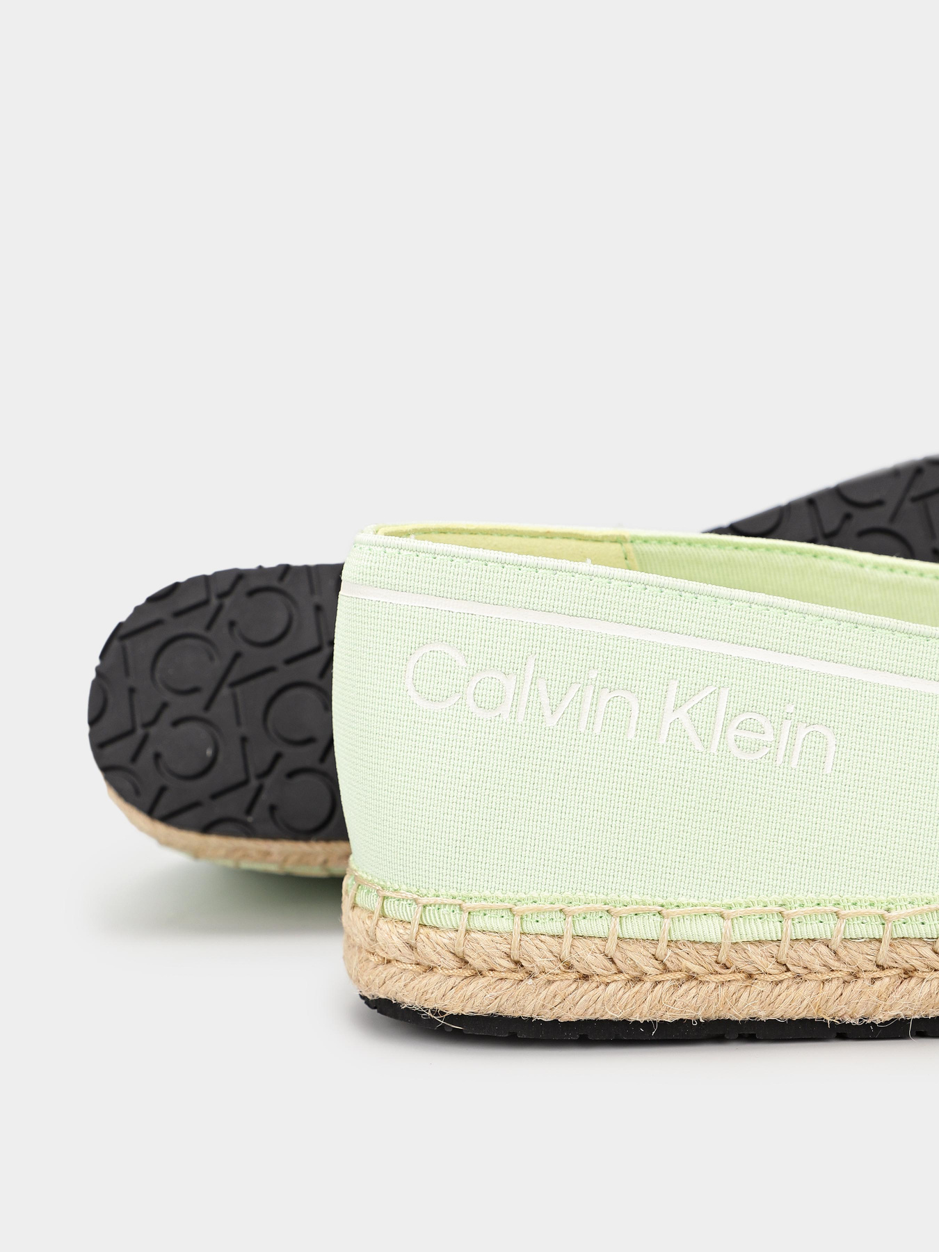 Сліпони та мокасини Calvin Klein Esapdrille He-Canvas модель HW0HW01546-LKM Фото