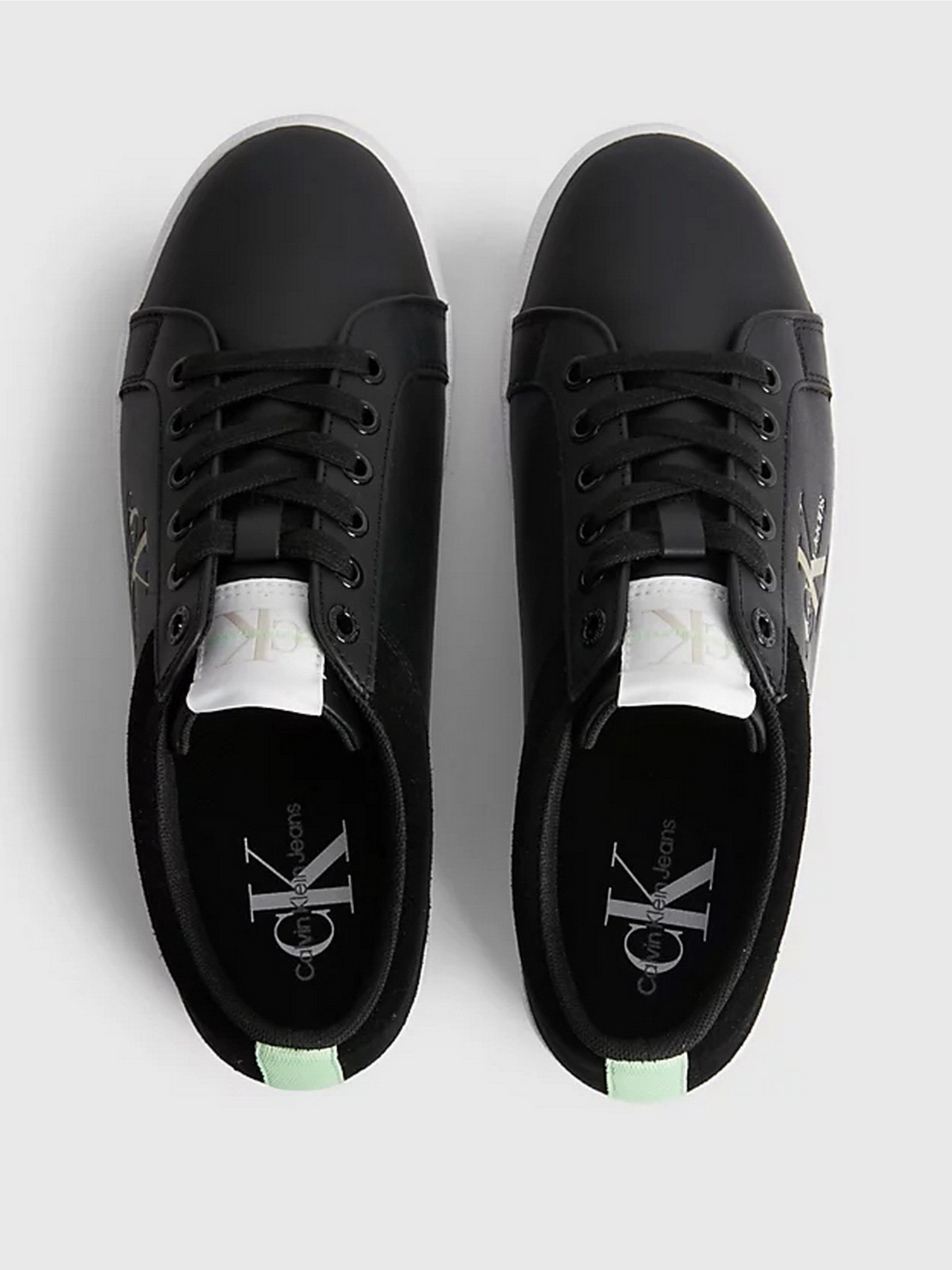Кеди Calvin Klein Leather Trainers модель YW0YW00900-BDS Кеди Calvin Klein Leather Trainers модель YW0YW00900-BDS Фото