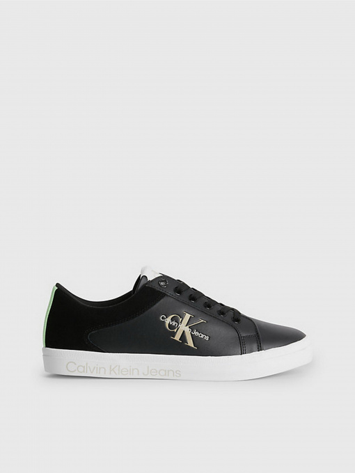 Кеды Calvin Klein Leather Trainers модель YW0YW00900-BDS Фото