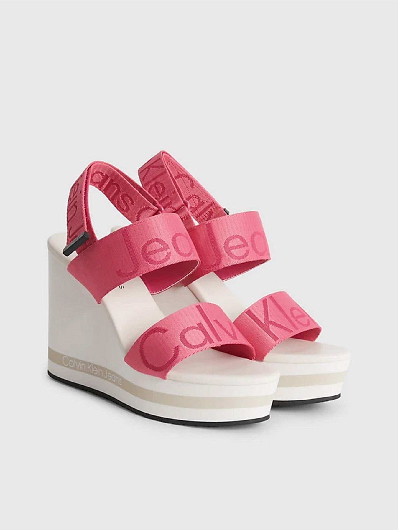 Босоножки Calvin Klein Wedge Sandal Webbing модель YW0YW00959-0J0 Босоножки Calvin Klein Wedge Sandal Webbing модель YW0YW00959-0J0 Фото