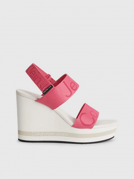 Босоніжки Calvin Klein Wedge Sandal Webbing модель YW0YW00959-0J0 Фото