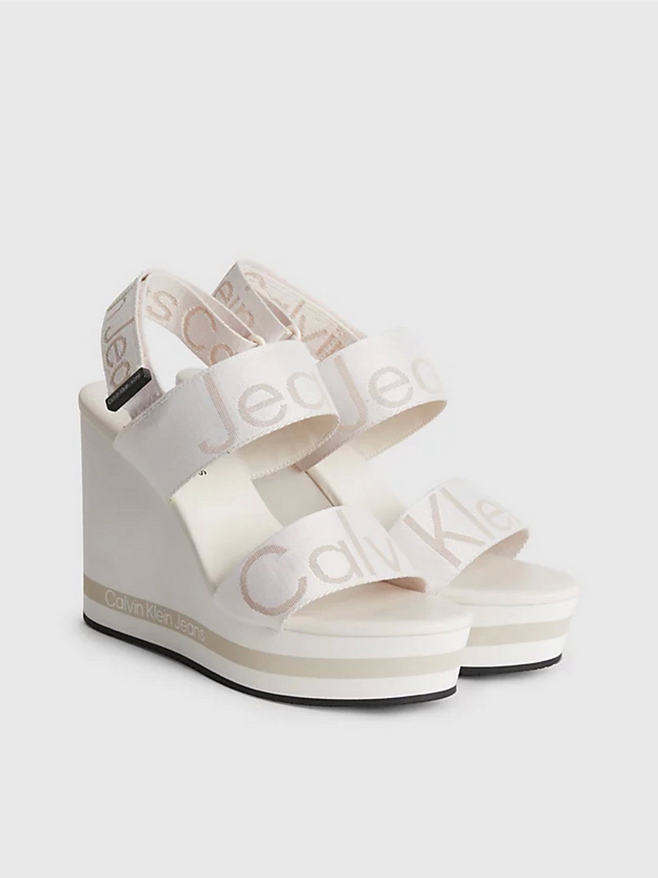 Босоножки Calvin Klein Wedge Sandal Webbing модель YW0YW00959-YBH Босоножки Calvin Klein Wedge Sandal Webbing модель YW0YW00959-YBH Фото