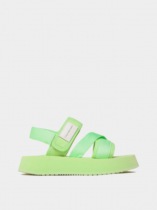 Сандалії Calvin Klein Prefresato Sandal Badge модель YW0YW00967-0H9 Фото