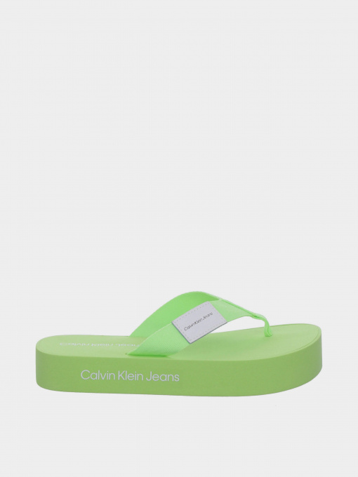 Шльопанці Calvin Klein Flatform Flipflop модель YW0YW00993-0H9 Фото
