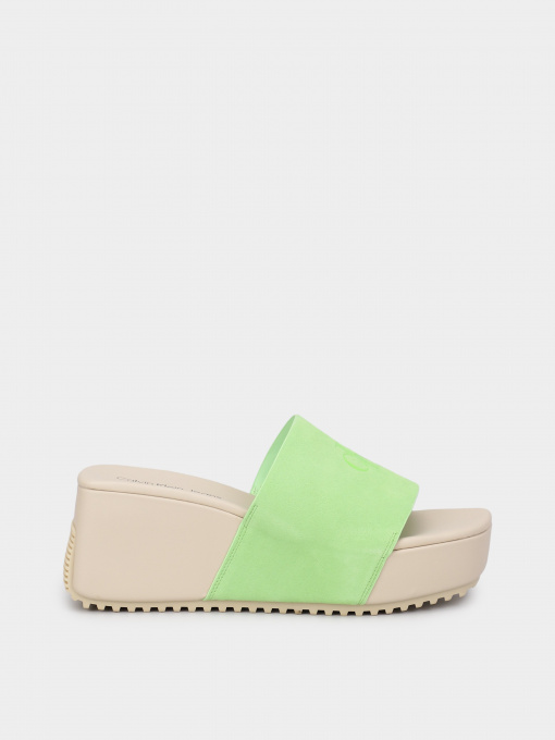 Шлёпанцы Calvin Klein Wedge Block Sandal Su Con модель YW0YW01015-ZAA Фото